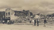 Scene of devastation from 1940 Amite tornado