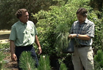 Host Charles Reith and Amite horticulturalist Rick Webb 