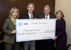 AT&T gives scholarship funds